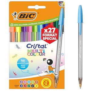 BIC CRISTAL MULTICO AST BOX27FS EU BIC CRISTAL MULTICO AST BOX27FS EU