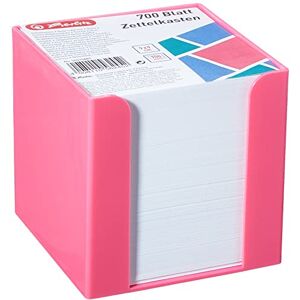 Herlitz 50015887 Zettelkasten 9 x 9 cm mit 700 Blatt, indonesia pink Herlitz 50015887 Zettelkasten 9 x 9 cm mit 700 Blatt, indonesia pink