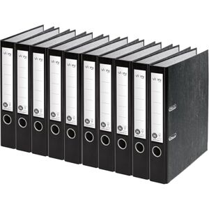 Leitz VON Ordner A4, 10er Pack, 100 % Recyclingpapier, 50 mm Rückenbreite, Für 350 Blatt, Blauer Engel & FSC-zertifiziert, Für Schule, Studium & Zuhause, Schwarz, 10540095 Leitz VON Ordner A4, 10er Pack, 100 % Recyclingpapier, 50 mm Rückenbreite, Für 350 Blatt, Blauer Engel & FSC-zertifiziert, Für Schule, Studium & Zuhause, Schwarz, 10540095