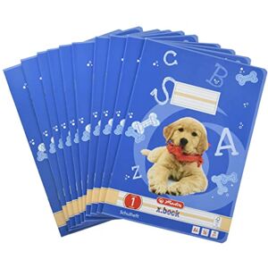 Herlitz 3321601 Hefte A4/16 Lineatur 01(liniert) farbig hinterlegt FSC Mixed 10er Packung Motive sortiert (10er Packung, Lineatur 01) Herlitz 3321601 Hefte A4/16 Lineatur 01(liniert) farbig hinterlegt FSC Mixed 10er Packung Motive sortiert (10er Packung, Lineatur 01)