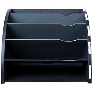 Exacompta 393714D Ergonomische Sortierablage THE CORNER mit 5 Fächern für Ordner, Mappen, Hefter und Ringbücher im DIN A4 Format perfekt für Ihr Büro Schwarz Mausgrau Exacompta 393714D Ergonomische Sortierablage THE CORNER mit 5 Fächern für Ordner, Mappen, Hefter und Ringbücher im DIN A4 Format perfekt für Ihr Büro Schwarz Mausgrau