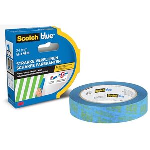 ScotchBlue Malerkrepp für Scharfe Linien, 24 mm x 41 m, Extrem Präzises Scotch Klebeband für Malerarbeiten, Abklebeband/Kreppband, 100% PEFC-Papier ScotchBlue Malerkrepp für Scharfe Linien, 24 mm x 41 m, Extrem Präzises Scotch Klebeband für Malerarbeiten, Abklebeband/Kreppband, 100% PEFC-Papier
