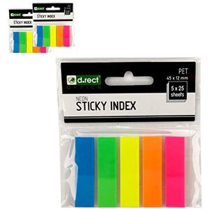 D.RECT Haftstreifen Pagemarker 125 Stück (5 Farben, je 25 Blätter) Index Haftmarker 45x12mm Film Textstreifen PET-Folie Streifen 30 Verpackungen D.RECT Haftstreifen Pagemarker 125 Stück (5 Farben, je 25 Blätter) Index Haftmarker 45x12mm Film Textstreifen PET-Folie Streifen 30 Verpackungen