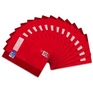 Oxford Schulheft A4, 16 Blatt, Lineatur 26, kariert mit Rand, 15 Stück Oxford Schulheft A4, 16 Blatt, Lineatur 26, kariert mit Rand, 15 Stück