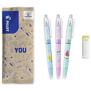PILOT 3er-Set FriXion Ball + 1 Radiergummi GRATIS Niedliche Radierbare Stifte Limitierte Edition Pool Party Nachfüllbare Roller Tinte Blau, Violett, Schwarz Mittlere Spitze PILOT 3er-Set FriXion Ball + 1 Radiergummi GRATIS Niedliche Radierbare Stifte Limitierte Edition Pool Party Nachfüllbare Roller Tinte Blau, Violett, Schwarz Mittlere Spitze