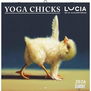 DUMONT Yoga Chicks 2026 – Broschürenkalender 30x30 cm – Lustige Yoga-Küken, humorvolle Illustrationen, mit Feiertagen & Mondphasen DUMONT Yoga Chicks 2026 – Broschürenkalender 30x30 cm – Lustige Yoga-Küken, humorvolle Illustrationen, mit Feiertagen & Mondphasen