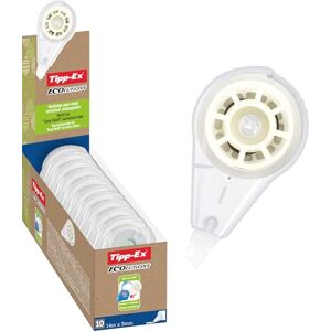 BIC Tipp-Ex Korrekturroller Easy Refill Nachfüllkassetten, 14 m x 5 mm, 10er Pack, Ideal für das Büro, das Homeoffice oder die Schule BIC Tipp-Ex Korrekturroller Easy Refill Nachfüllkassetten, 14 m x 5 mm, 10er Pack, Ideal für das Büro, das Homeoffice oder die Schule