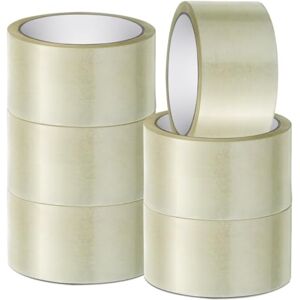 Stick Well 6er Verpackungs Klebeband – 48 mm X 66 m, Geräuscharm, Stark Klebend, Transparentes Paketklebeband für Kartonverpackungen, Umzug – Geeignet für Klebebandabroller (transparent, 6er) Stick Well 6er Verpackungs Klebeband – 48 mm X 66 m, Geräuscharm, Stark Klebend, Transparentes Paketklebeband für Kartonverpackungen, Umzug – Geeignet für Klebebandabroller (transparent, 6er)