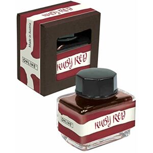 ONLINE Roter Tinten - 15ml Glasflasche für Kalligrafie & Kunst ONLINE Roter Tinten - 15ml Glasflasche für Kalligrafie & Kunst