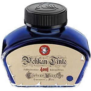 Pelikan Tintenglas Tinte 4001®, königsblau im historisch Glas, 62,5 ml, 1 Glas Pelikan Tintenglas Tinte 4001®, königsblau im historisch Glas, 62,5 ml, 1 Glas
