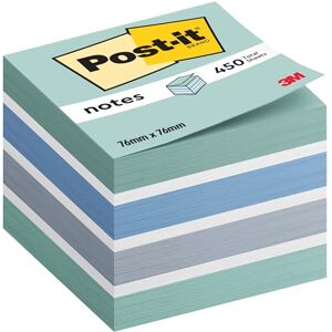 Post-it Notes Würfel, Blau, 450 Blatt, 76 mm x 76 mm Für Notizen, To-Do-Listen, Erinnerungen Post-it Notes Würfel, Blau, 450 Blatt, 76 mm x 76 mm Für Notizen, To-Do-Listen, Erinnerungen