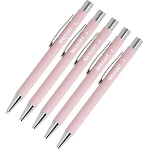 Westcott PRIMESOFT-XB Kugelschreiber 5 Stück 5er Set Rosa Premium Kugelschreiber aus Aluminium Dokumentenecht mit blauer Tinte Strichstärke XB 1,4 mm E-745013 00 Westcott PRIMESOFT-XB Kugelschreiber 5 Stück 5er Set Rosa Premium Kugelschreiber aus Aluminium Dokumentenecht mit blauer Tinte Strichstärke XB 1,4 mm E-745013 00