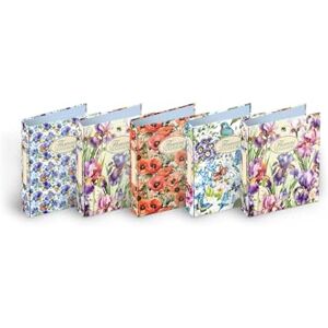 Pigna 0054796 Flowers A4 Ordner, Mehrfarbig, 5er Pack Pigna 0054796 Flowers A4 Ordner, Mehrfarbig, 5er Pack