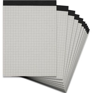 Herlitz Notizblock ohne Deckblatt Recycling A6 kariert, 50 Blatt, 60 g/m², 10 Stück Herlitz Notizblock ohne Deckblatt Recycling A6 kariert, 50 Blatt, 60 g/m², 10 Stück
