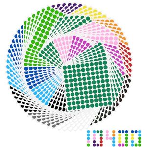 Kiperline Klebepunkte Bunt Klebepunkte 10mm 10400 Stück Aufkleber Rund Markierungspunkte Punktaufkleber Etiketten Rund Kleine Runde Punkt Aufkleber für Büro Schule Kalender Karten-Aufkleber, 16 Farben Kiperline Klebepunkte Bunt Klebepunkte 10mm 10400 Stück Aufkleber Rund Markierungspunkte Punktaufkleber Etiketten Rund Kleine Runde Punkt Aufkleber für Büro Schule Kalender Karten-Aufkleber, 16 Farben