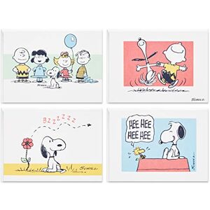 Hallmark Peanuts Blanko-Karten Sortiment 70. Jahrestag (40 Notizkarten mit Umschlägen) Hallmark Peanuts Blanko-Karten Sortiment 70. Jahrestag (40 Notizkarten mit Umschlägen)