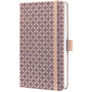 Sigel JN136 Notizbuch Tagebuch Jolie, ca. A6, liniert, Hardcover, Gummiband, Stifteschlaufe, Einstecktasche, rose, vegan, aus nachhaltigem Papier Sigel JN136 Notizbuch Tagebuch Jolie, ca. A6, liniert, Hardcover, Gummiband, Stifteschlaufe, Einstecktasche, rose, vegan, aus nachhaltigem Papier