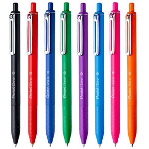Pentel BX467 Izee Druckkugel, 0,7 mm, Packung mit 8 Farben Pentel BX467 Izee Druckkugel, 0,7 mm, Packung mit 8 Farben
