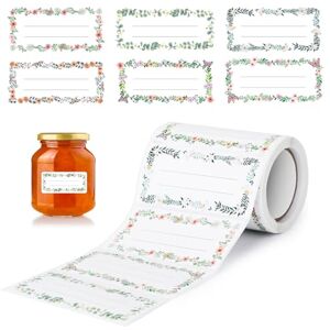 AiQInu 200 Stück Marmeladen Etiketten Selbstklebend,Etiketten Zum Beschriften, Klebeetiketten Marmelade Für Marmeladengläser Flaschen Gewürzgläser AiQInu 200 Stück Marmeladen Etiketten Selbstklebend,Etiketten Zum Beschriften, Klebeetiketten Marmelade Für Marmeladengläser Flaschen Gewürzgläser