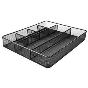 Amazon Basics Mesh Drawer Organizer, Schwarz Amazon Basics Mesh Drawer Organizer, Schwarz
