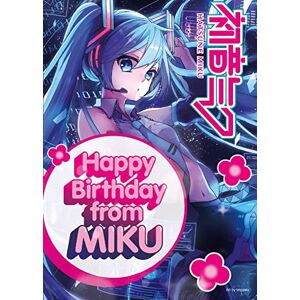 Hatsune Miku Geburtstagskarte - Grußkarte Hatsune Miku Geburtstagskarte - Grußkarte