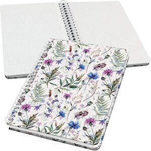 Sigel JN618 Spiralblock A5 dotted, Notizblock Bullet Journal Jolie, 120 Seiten, violett/blau, vegan, aus nachhaltigem Papier hergestellt Sigel JN618 Spiralblock A5 dotted, Notizblock Bullet Journal Jolie, 120 Seiten, violett/blau, vegan, aus nachhaltigem Papier hergestellt