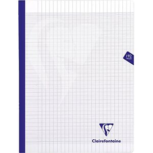 Clairefontaine 399341C Kladde / Notizbuch / Heft Mimesys mit Fadenbindung, DIN A4+ 24x32 cm, 96 Blatt 90g, französische Lineatur, Einband aus PP, Transparent, 1 Stück Clairefontaine 399341C Kladde / Notizbuch / Heft Mimesys mit Fadenbindung, DIN A4+ 24x32 cm, 96 Blatt 90g, französische Lineatur, Einband aus PP, Transparent, 1 Stück