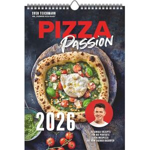 Alpha BJVV Pizza Passion Wandkalender (24 x 34 cm) mit 27 Rezepten und Tipps von Sven Teichmann, perfektes Geschenk für Pizza Liebhaber und Foodies Alpha BJVV Pizza Passion Wandkalender (24 x 34 cm) mit 27 Rezepten und Tipps von Sven Teichmann, perfektes Geschenk für Pizza Liebhaber und Foodies