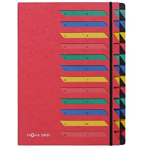 Pagna Deskorganizer Classic (Sammelmappe, 24 Fächer, A-Z) rot Pagna Deskorganizer Classic (Sammelmappe, 24 Fächer, A-Z) rot