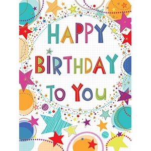 Piccadilly Greetings Geburtstagskarte, modern, groß, 30,5 x 22,9 cm, Piccadilly Greetings Geburtstagskarte, modern, groß, 30,5 x 22,9 cm,
