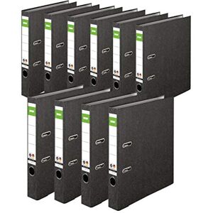 DINOR Original Ordner-Wolkenmarmor-Recycling Made in Germany. 10er Pack 5 cm breit DIN A4 schwarz Aktenordner Briefordner Büroordner Pappordner Schlitzordner Grüner Balken Blauer Engel DINOR Original Ordner-Wolkenmarmor-Recycling Made in Germany. 10er Pack 5 cm breit DIN A4 schwarz Aktenordner Briefordner Büroordner Pappordner Schlitzordner Grüner Balken Blauer Engel