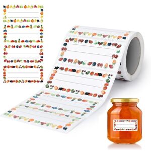 AiQInu 200 Stück Marmeladen Etiketten Selbstklebend,Etiketten Zum Beschriften, Klebeetiketten Marmelade Für Marmeladengläser Flaschen Gewürzgläser AiQInu 200 Stück Marmeladen Etiketten Selbstklebend,Etiketten Zum Beschriften, Klebeetiketten Marmelade Für Marmeladengläser Flaschen Gewürzgläser