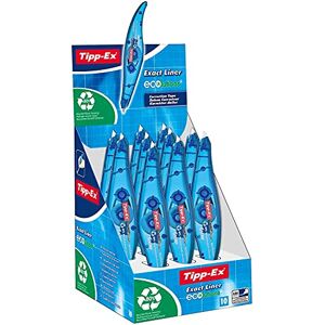 BIC Tipp-Ex Korrekturroller Exact Liner, 6 m x 5 mm, 10er Pack, Ideal für das Büro, das Home Office oder die Schule BIC Tipp-Ex Korrekturroller Exact Liner, 6 m x 5 mm, 10er Pack, Ideal für das Büro, das Home Office oder die Schule