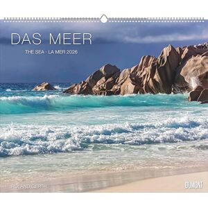 DUMONT Das Meer 2026 – Naturfotografie von Roland Gerth – Wandkalender Querformat 60 x 50 cm für Meeresliebhaber: THE SEA · LA MER 2025 DUMONT Das Meer 2026 – Naturfotografie von Roland Gerth – Wandkalender Querformat 60 x 50 cm für Meeresliebhaber: THE SEA · LA MER 2025