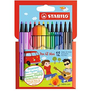 STABILO Premium-Filzstift Pen 68 Mini 12er Pack STABILO Premium-Filzstift Pen 68 Mini 12er Pack