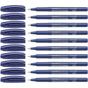 Schneider Topball 847 Tintenroller (Kunststoffspitze, 0,5 mm) 10er Packung blau Schneider Topball 847 Tintenroller (Kunststoffspitze, 0,5 mm) 10er Packung blau