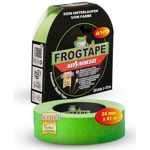 FROGTAPE Advanced Ruban de Masquage Washi Technologie PaintBlock 24mm x 41,1m, Adhésif Peintre Intérieur et Extérieur, Lignes Ultra Nettes, Retrait Sans Résidus, Scotch Peinture UV FROGTAPE Advanced Ruban de Masquage Washi Technologie PaintBlock 24mm x 41,1m, Adhésif Peintre Intérieur et Extérieur, Lignes Ultra Nettes, Retrait Sans Résidus, Scotch Peinture UV