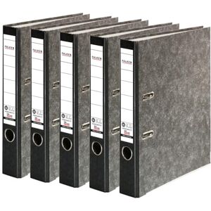 FALKEN Original 5er Pack Recycling-Ordner Wolkenmarmor. Made in Germany. 5 cm schmal DIN A4 schwarzer Rücken Ringordner Aktenordner Briefordner Büroordner Pappordner CO2-Neutral Blauer Engel FALKEN Original 5er Pack Recycling-Ordner Wolkenmarmor. Made in Germany. 5 cm schmal DIN A4 schwarzer Rücken Ringordner Aktenordner Briefordner Büroordner Pappordner CO2-Neutral Blauer Engel