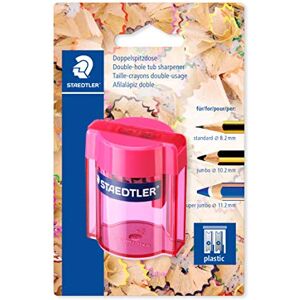 Staedtler 513 – Blister 1 Anspitzer Kunststoff 2 Verwendungen mit Behälter transparent Staedtler 513 – Blister 1 Anspitzer Kunststoff 2 Verwendungen mit Behälter transparent