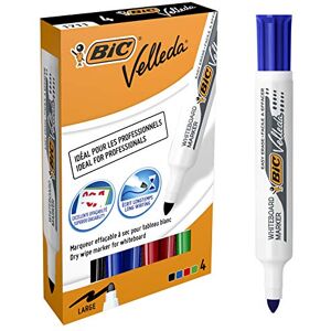 BIC Whiteboard-Marker Velleda 1711, Rundspitze, 4er Etui VE = 1 BIC Whiteboard-Marker Velleda 1711, Rundspitze, 4er Etui VE = 1