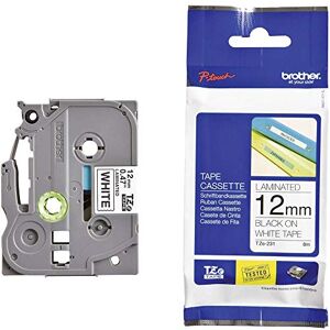 Brother Schriftbandkassette für Beschriftungsgerät Breite 12mm Länge 8m weiß Brother Schriftbandkassette für Beschriftungsgerät Breite 12mm Länge 8m weiß