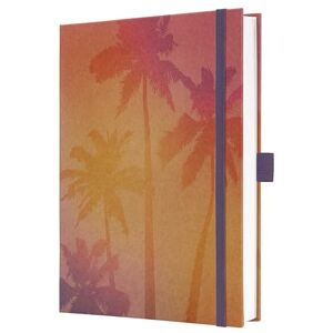Sigel JN861 Notizbuch A5 liniert, stärkeres 100 g Papier, Geschenkbuch Jolie, Hardcover aus Kraftpapier, 192 Seiten, pink,violett, vegan, aus nachhaltigem Papier Sigel JN861 Notizbuch A5 liniert, stärkeres 100 g Papier, Geschenkbuch Jolie, Hardcover aus Kraftpapier, 192 Seiten, pink,violett, vegan, aus nachhaltigem Papier