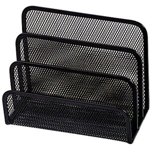 Q-Connect KF00876 Briefständer Metalldraht mit 3 Fächern schwarz Q-Connect KF00876 Briefständer Metalldraht mit 3 Fächern schwarz