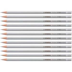 STABILO Premium-Buntstift Original 12er Pack silber STABILO Premium-Buntstift Original 12er Pack silber