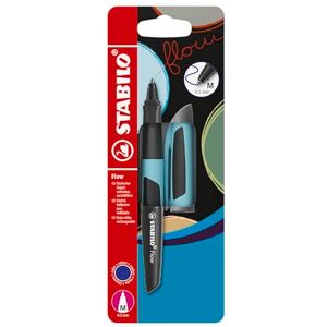 STABILO Kugelschreiber Flow hellblau/schwarz Blister STABILO Kugelschreiber Flow hellblau/schwarz Blister