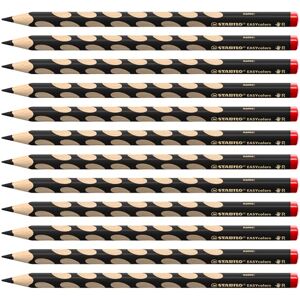 STABILO Ergonomischer Buntstift für Rechtshänder EASYcolors 12er Pack schwarz STABILO Ergonomischer Buntstift für Rechtshänder EASYcolors 12er Pack schwarz