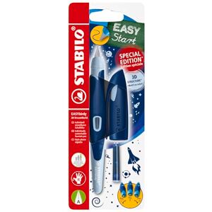 STABILO Schulfüller ergonomisch für Rechtshänder mit Anfänger-Feder A EASYbirdy 3D DreamWorld Special Edition in blau inkl. Patrone Blister STABILO Schulfüller ergonomisch für Rechtshänder mit Anfänger-Feder A EASYbirdy 3D DreamWorld Special Edition in blau inkl. Patrone Blister
