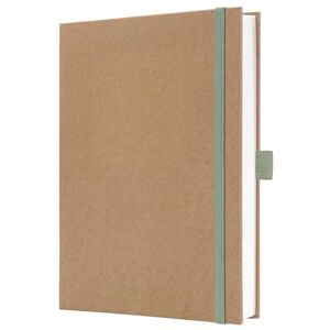 Sigel JN841 Notizbuch A5 blanko, stärkeres 100 g Papier, Geschenkbuch Jolie, Hardcover aus Kraftpapier, 192 Seiten, Pure Mint, vegan, aus nachhaltigem Papier Sigel JN841 Notizbuch A5 blanko, stärkeres 100 g Papier, Geschenkbuch Jolie, Hardcover aus Kraftpapier, 192 Seiten, Pure Mint, vegan, aus nachhaltigem Papier