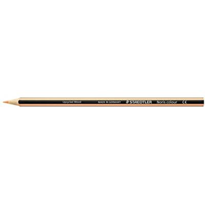 Staedtler Buntstifte Noris colour, pfirsich, rutschfeste Soft-Oberfläche, hohe Bruchfestigkeit, Made from Upcycled Wood, intensive Farben, Sechskantformat, 12 pfirsich Farbstifte, 185-43 Staedtler Buntstifte Noris colour, pfirsich, rutschfeste Soft-Oberfläche, hohe Bruchfestigkeit, Made from Upcycled Wood, intensive Farben, Sechskantformat, 12 pfirsich Farbstifte, 185-43