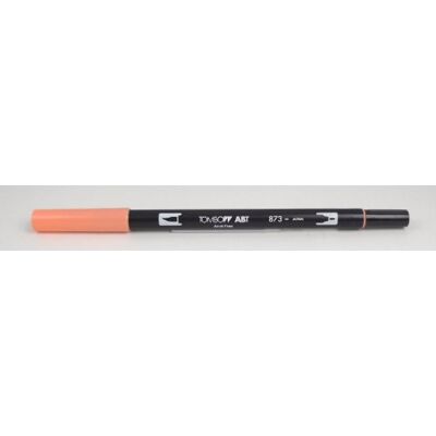 Tombow ABT-873 Fasermaler ABT Dual Brush Pen mit zwei Spitzen, coral, 1 stück (1er Pack) Tombow ABT-873 Fasermaler ABT Dual Brush Pen mit zwei Spitzen, coral, 1 stück (1er Pack)